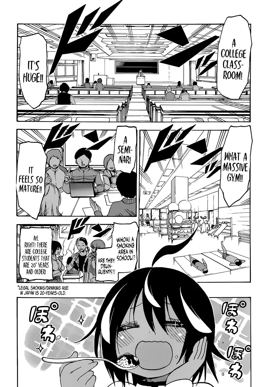 Bokutachi wa Benkyou ga Dekinai Chapter 77 page 11 - Chapter 77: Sometimes, Foam Floats Upon the Pool, Scattering, Re-forming, but [X] may Still Linger