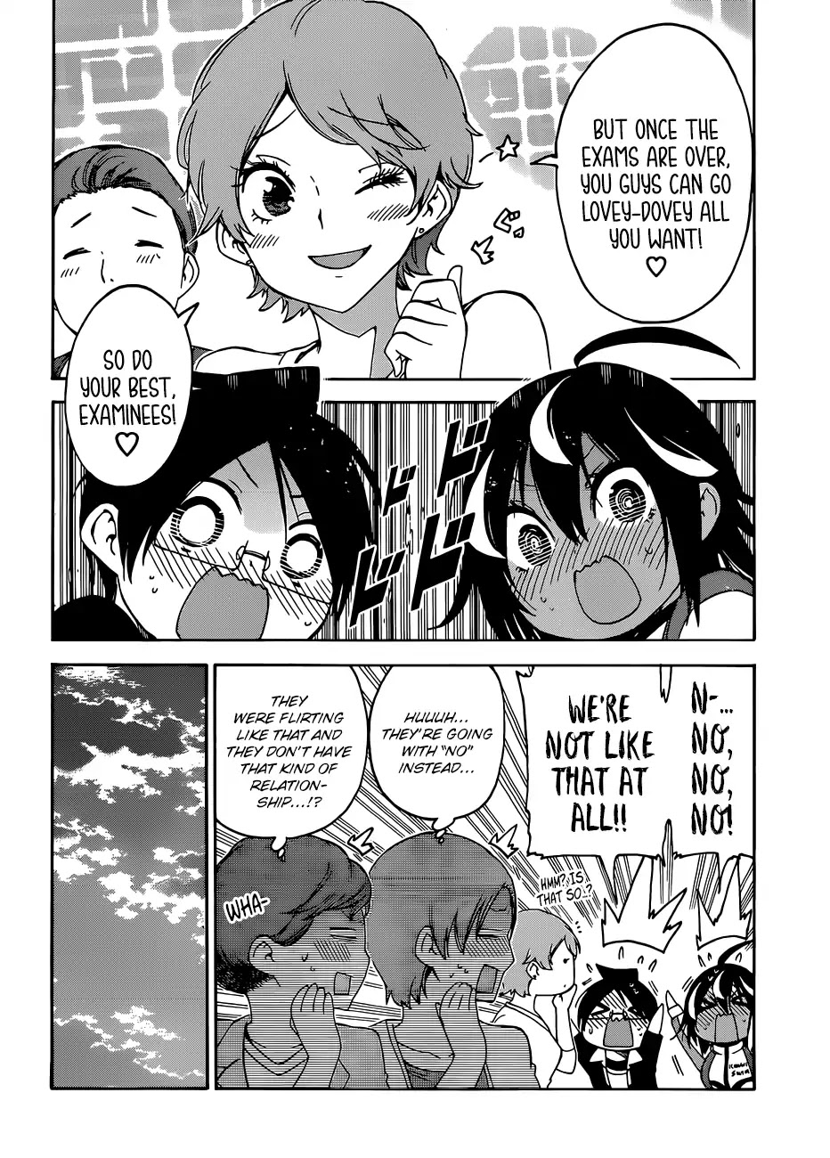 Bokutachi wa Benkyou ga Dekinai Chapter 77 page 15 - Chapter 77: Sometimes, Foam Floats Upon the Pool, Scattering, Re-forming, but [X] may Still Linger