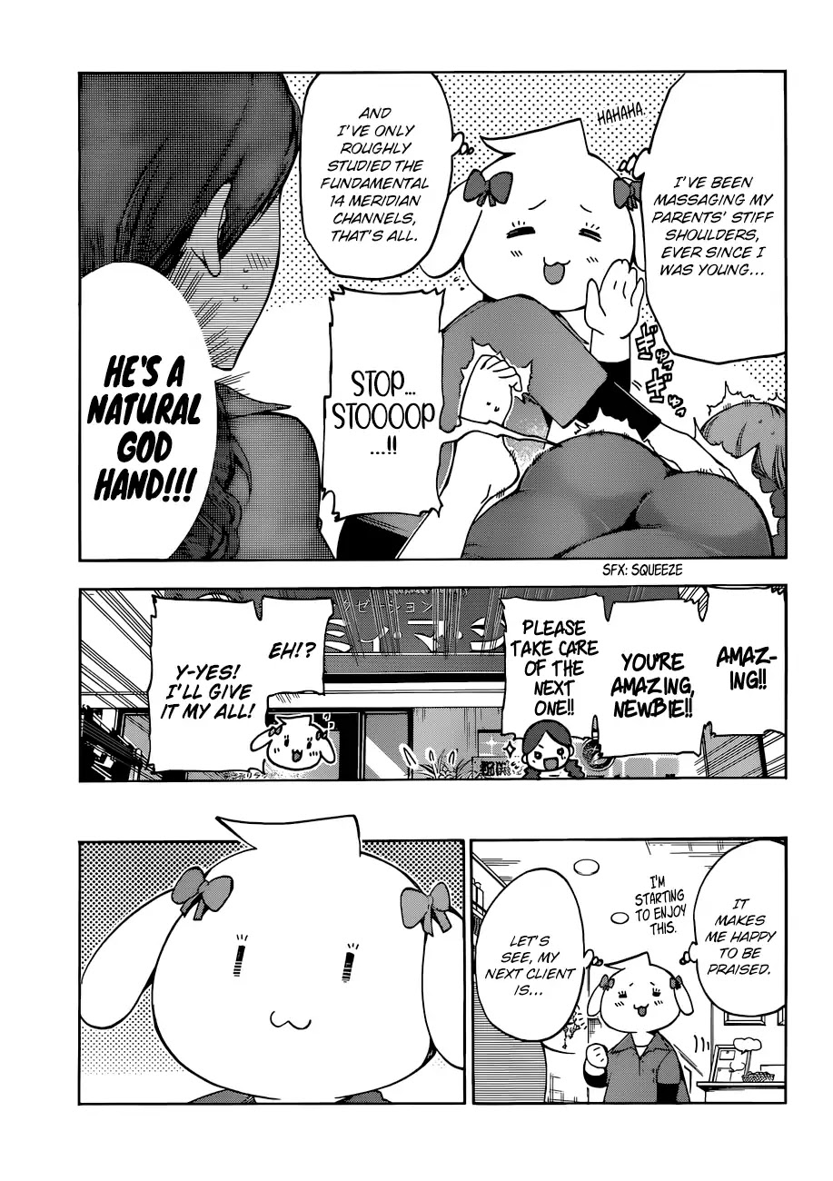 Bokutachi wa Benkyou ga Dekinai Chapter 79 page 10 - Chapter 79: Question 79: In a New Land of Healing, He Struggles Once More for the Sake of [X]
