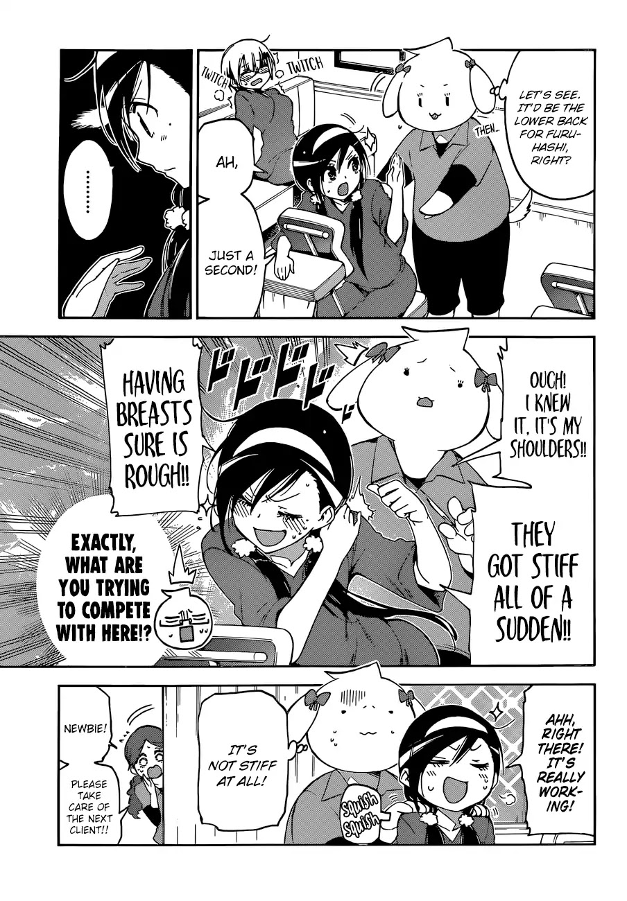 Bokutachi wa Benkyou ga Dekinai Chapter 79 page 14 - Chapter 79: Question 79: In a New Land of Healing, He Struggles Once More for the Sake of [X]
