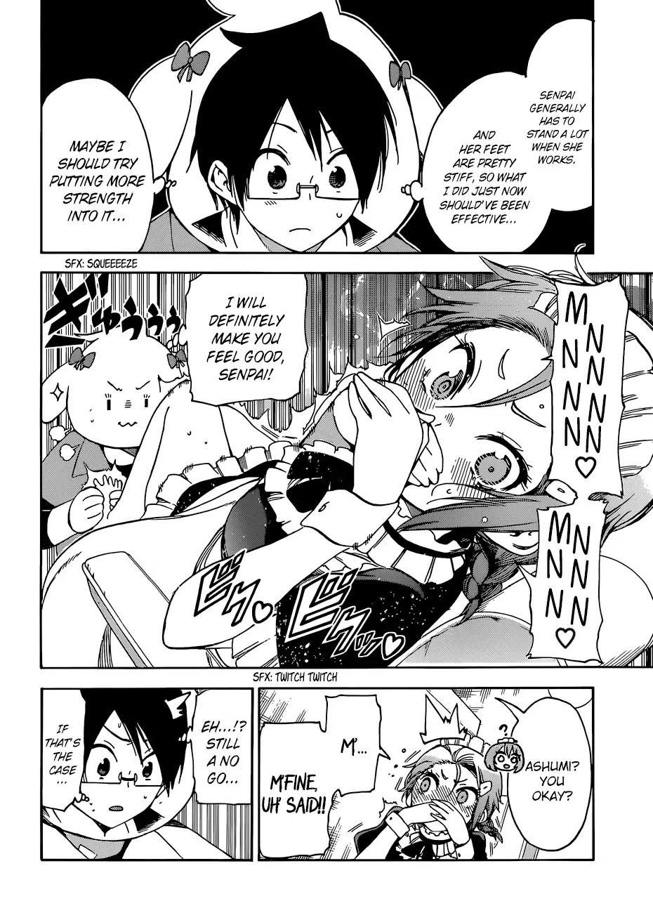 Bokutachi wa Benkyou ga Dekinai Chapter 79 page 17 - Chapter 79: Question 79: In a New Land of Healing, He Struggles Once More for the Sake of [X]