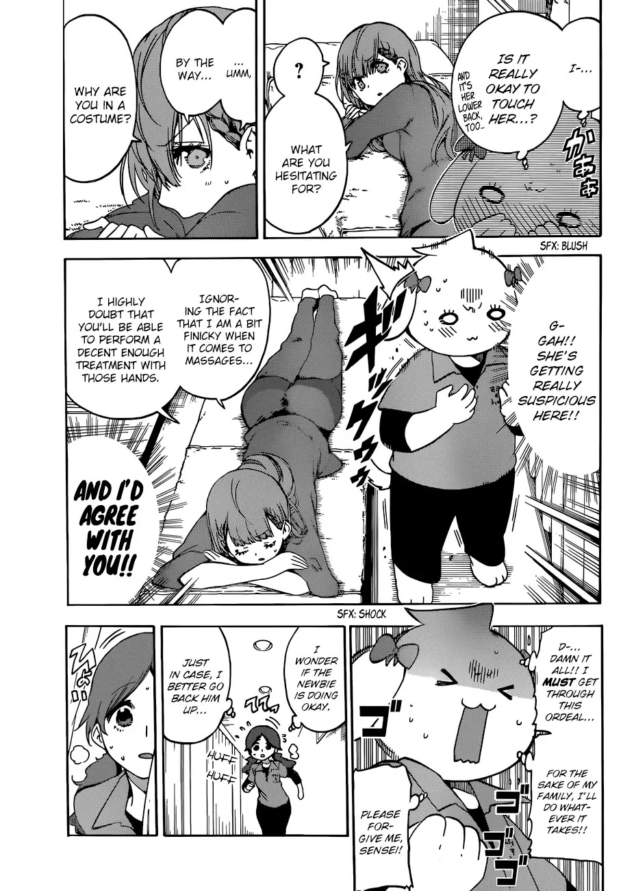 Bokutachi wa Benkyou ga Dekinai Chapter 79 page 8 - Chapter 79: Question 79: In a New Land of Healing, He Struggles Once More for the Sake of [X]
