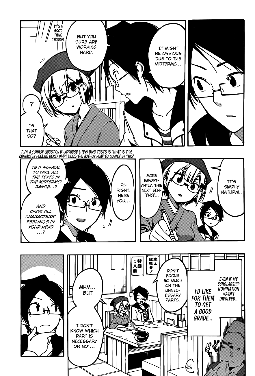 Bokutachi wa Benkyou ga Dekinai Chapter 8 page 10 - Chapter 8: For whom do the geniuses oppose [X]?
