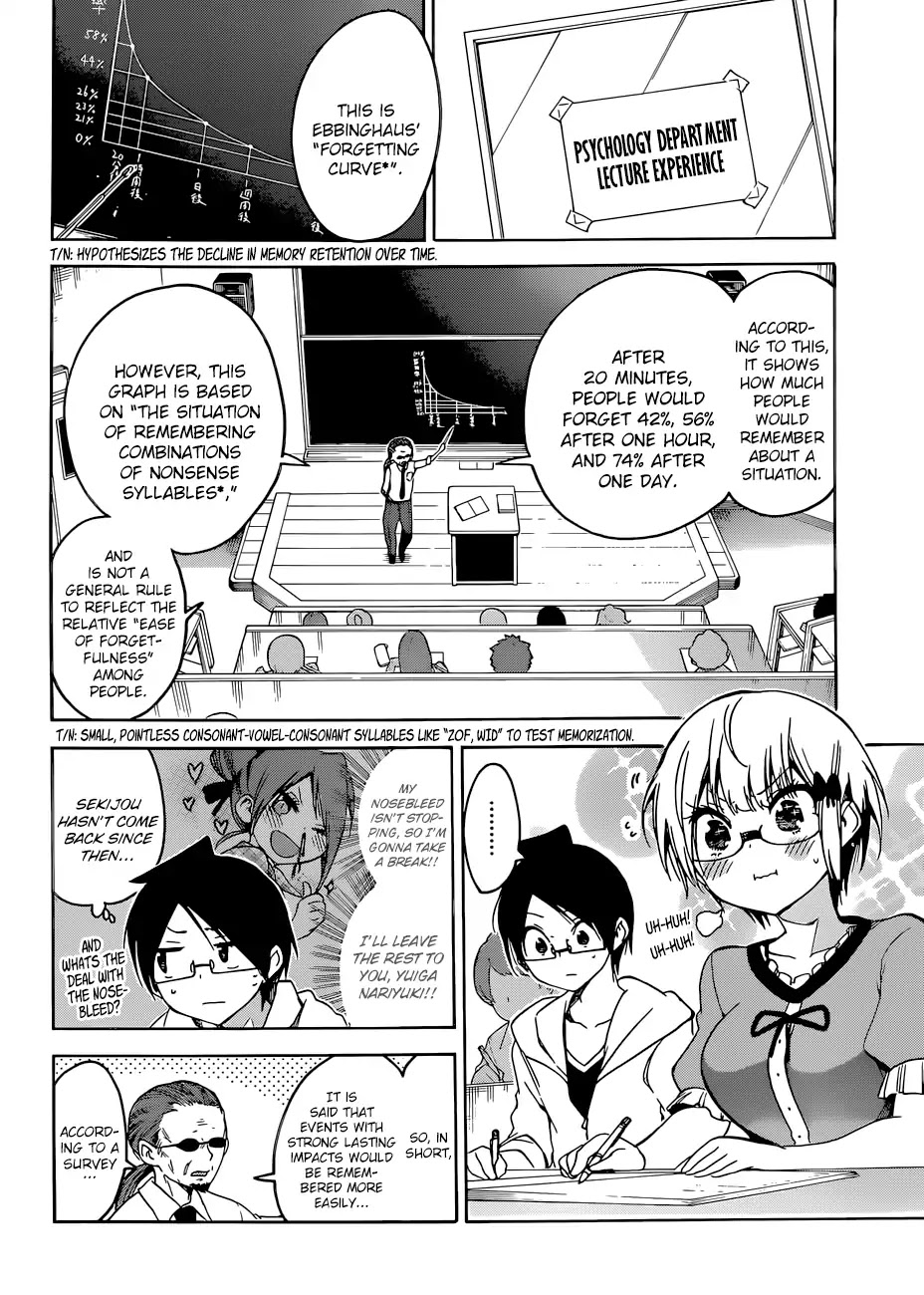 Bokutachi wa Benkyou ga Dekinai Chapter 81 page 11 - Chapter 81: The Unseen Genius does [X] to the Surmise of Others