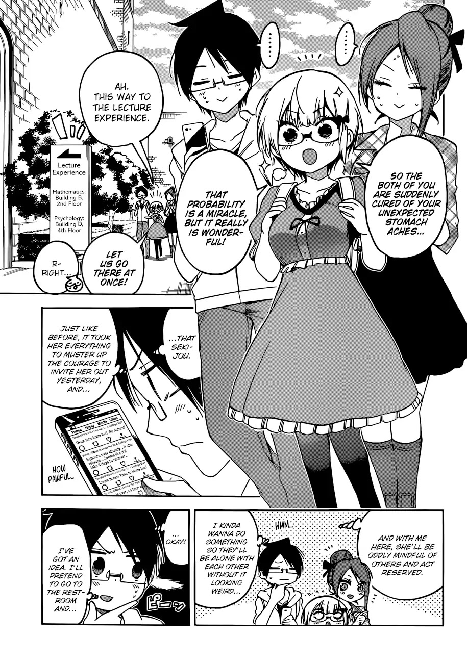 Bokutachi wa Benkyou ga Dekinai Chapter 81 page 6 - Chapter 81: The Unseen Genius does [X] to the Surmise of Others