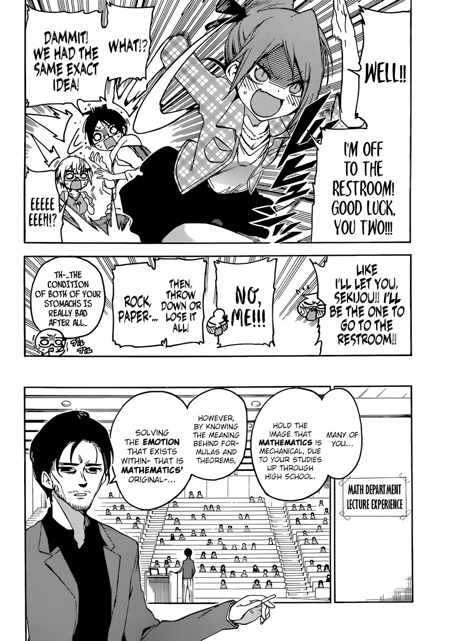Bokutachi wa Benkyou ga Dekinai Chapter 81 page 7 - Chapter 81: The Unseen Genius does [X] to the Surmise of Others