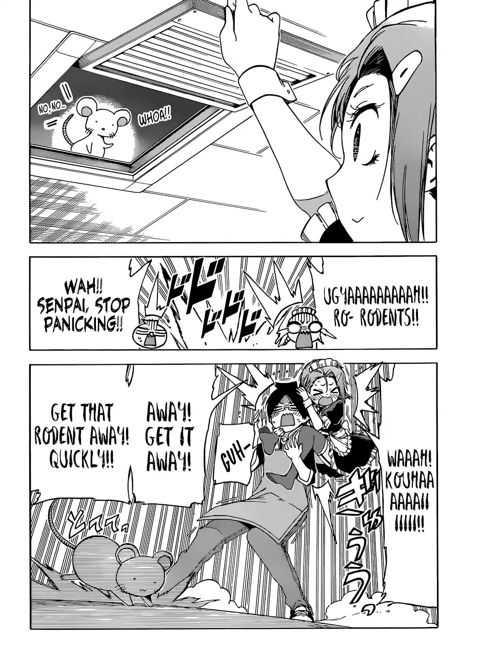 Bokutachi wa Benkyou ga Dekinai Chapter 82 page 13 - Chapter 82: At Times, The Isolated Predecessor Undergoes a Conflict in Front of [X]