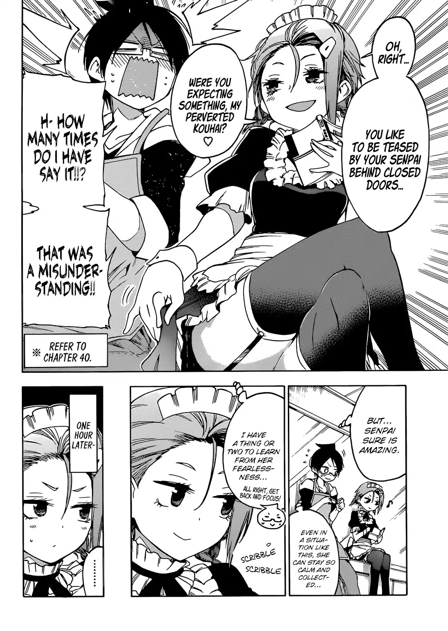 Bokutachi wa Benkyou ga Dekinai Chapter 82 page 7 - Chapter 82: At Times, The Isolated Predecessor Undergoes a Conflict in Front of [X]
