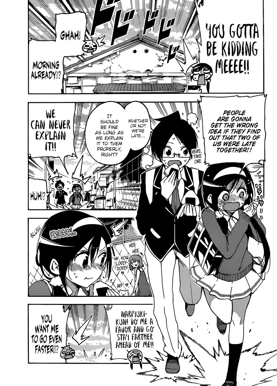 Bokutachi wa Benkyou ga Dekinai Chapter 86 page 14 - Chapter 86: Naming the Beloved Star [X] ②