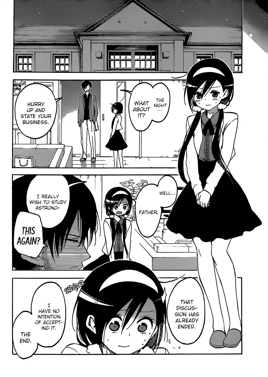 Bokutachi wa Benkyou ga Dekinai Chapter 88 page 14 - Chapter 88: Naming The Beloved Star [X] ④