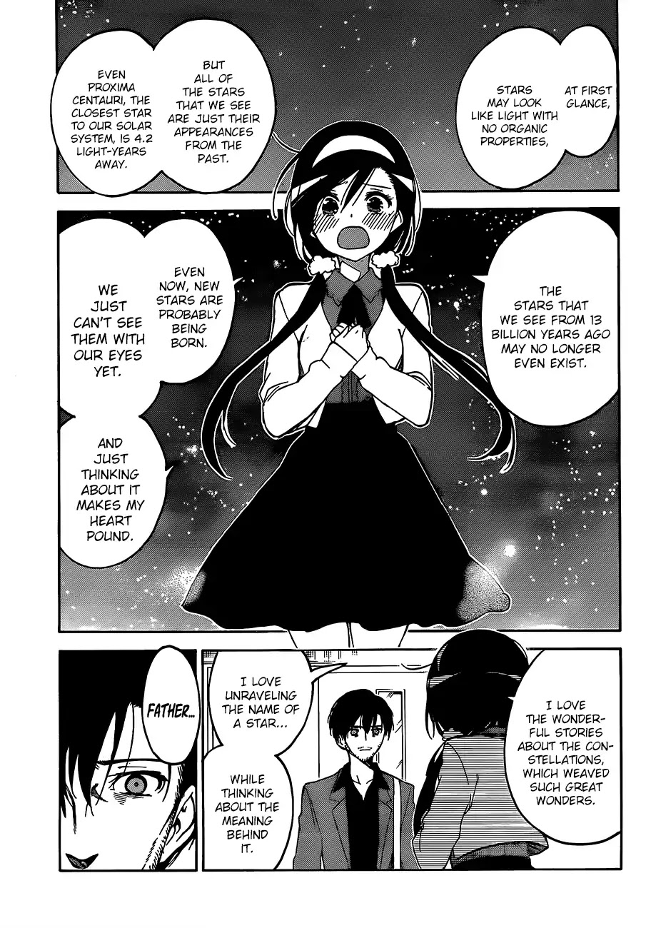Bokutachi wa Benkyou ga Dekinai Chapter 88 page 17 - Chapter 88: Naming The Beloved Star [X] ④