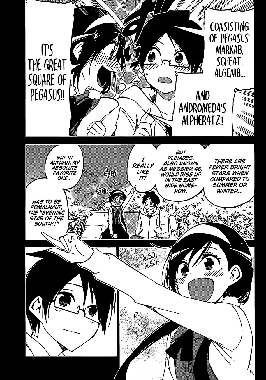 Bokutachi wa Benkyou ga Dekinai Chapter 88 page 9 - Chapter 88: Naming The Beloved Star [X] ④
