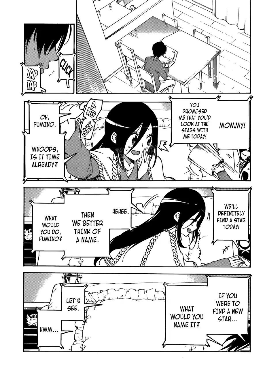 Bokutachi wa Benkyou ga Dekinai Chapter 89 page 10 - Chapter 89: Naming the Beloved Star [X] ⑤