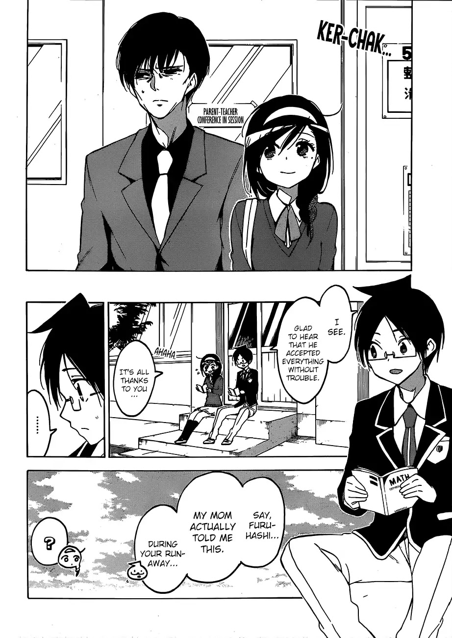 Bokutachi wa Benkyou ga Dekinai Chapter 89 page 17 - Chapter 89: Naming the Beloved Star [X] ⑤