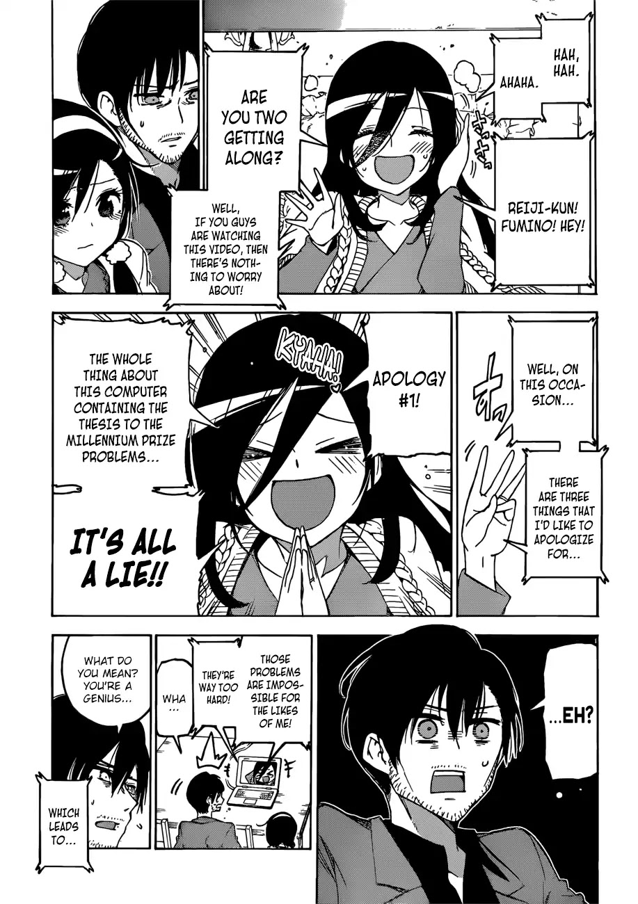 Bokutachi wa Benkyou ga Dekinai Chapter 89 page 6 - Chapter 89: Naming the Beloved Star [X] ⑤