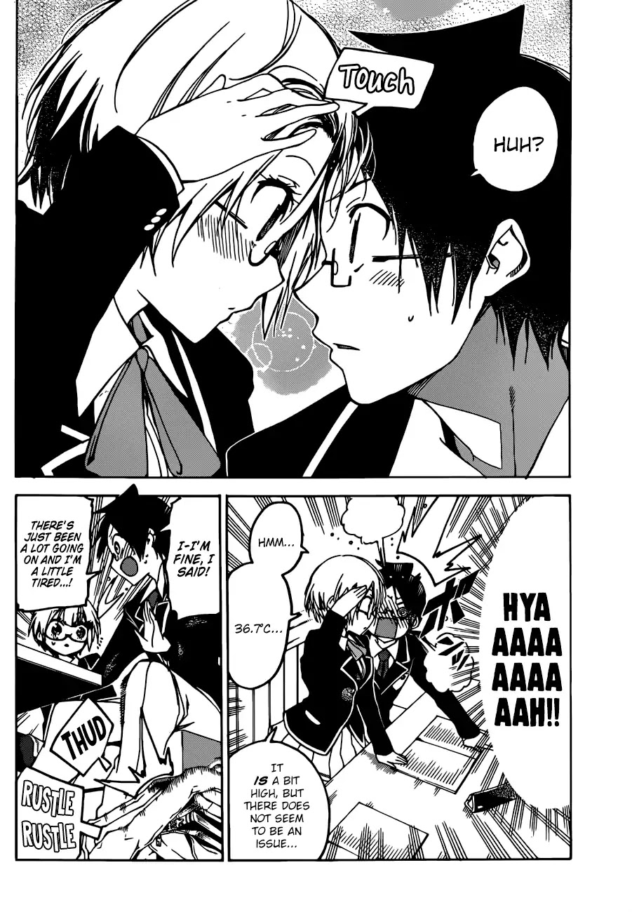 Bokutachi wa Benkyou ga Dekinai Chapter 91 page 11 - Chapter 91: Thus, [X] Dimly Reveals The Amazingness of The Geniuses