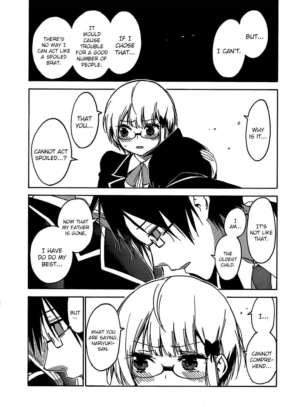 Bokutachi wa Benkyou ga Dekinai Chapter 91 page 18 - Chapter 91: Thus, [X] Dimly Reveals The Amazingness of The Geniuses