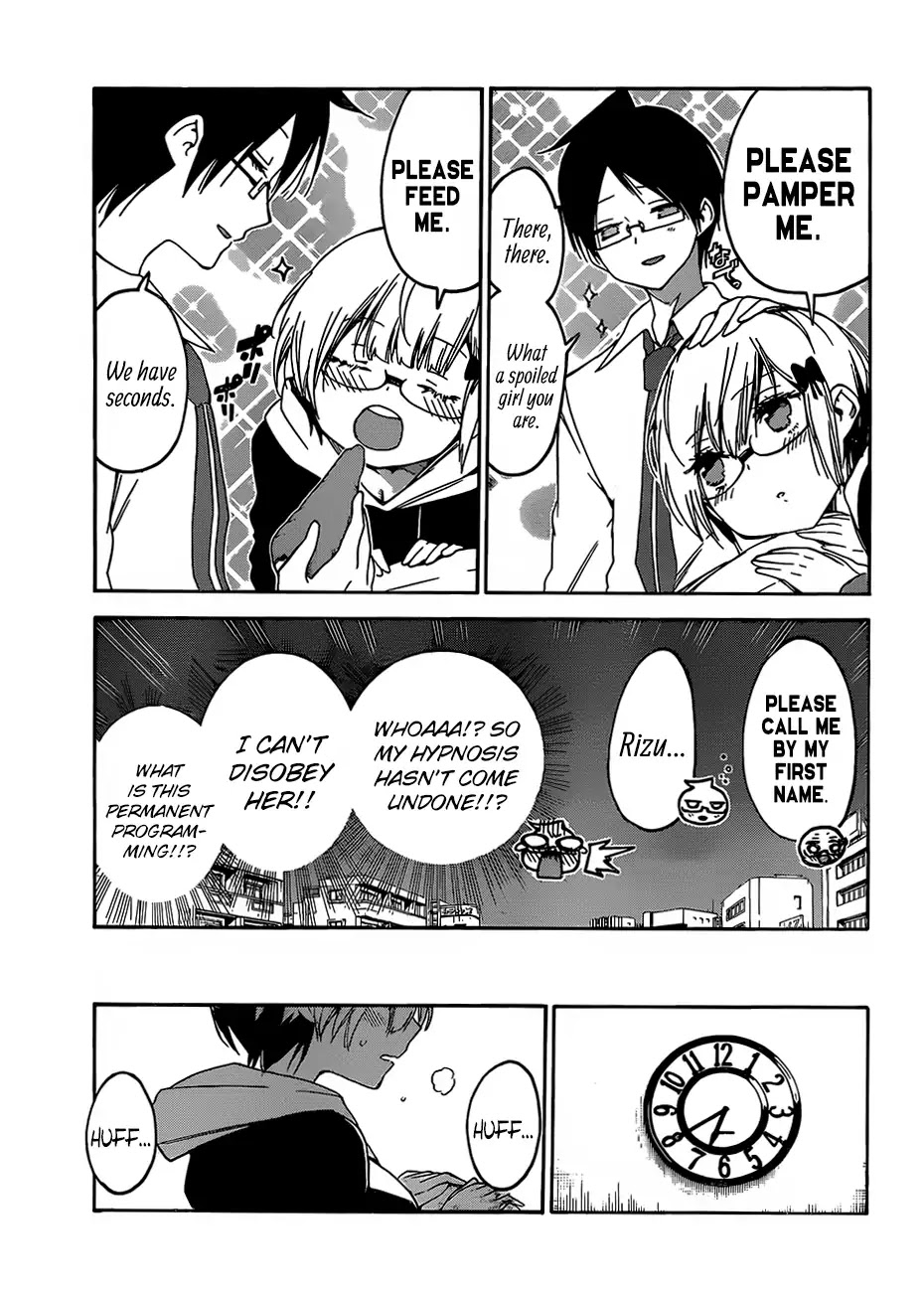 Bokutachi wa Benkyou ga Dekinai Chapter 92 page 16 - Chapter 92: Question 92: Sometimes, The Genius Means Well by Priming The [X]