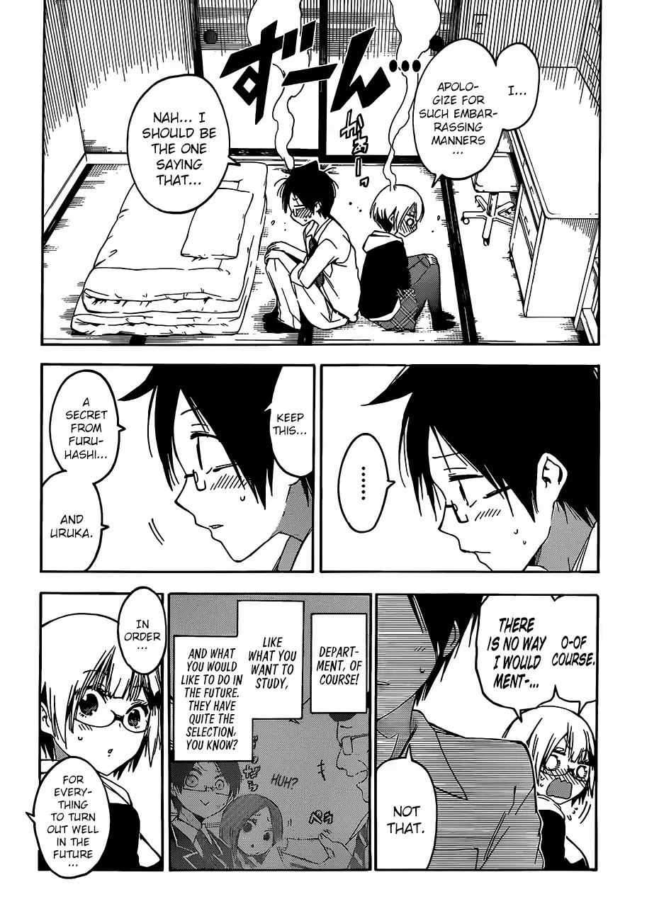 Bokutachi wa Benkyou ga Dekinai Chapter 92 page 17 - Chapter 92: Question 92: Sometimes, The Genius Means Well by Priming The [X]