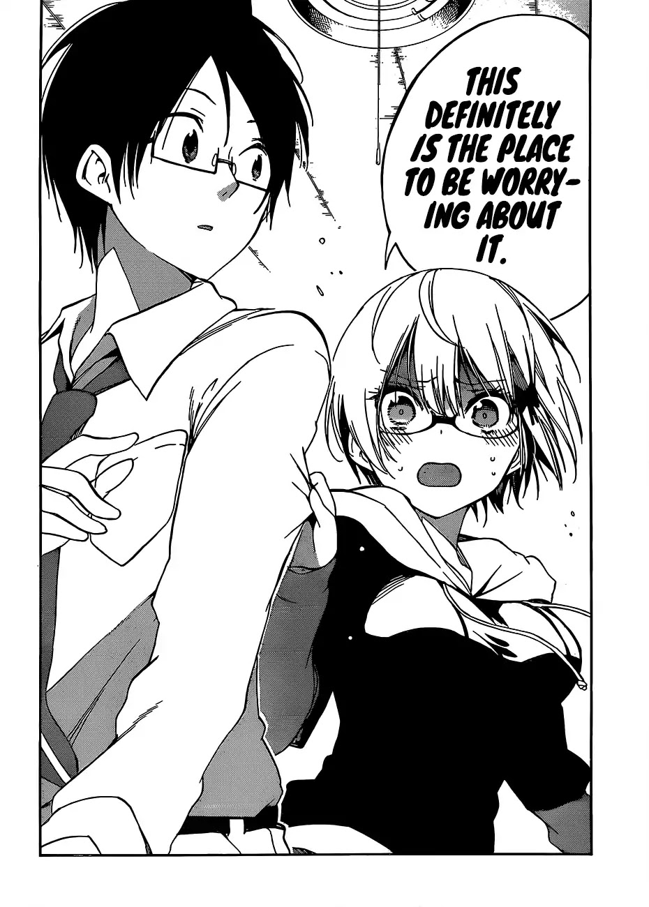 Bokutachi wa Benkyou ga Dekinai Chapter 92 page 19 - Chapter 92: Question 92: Sometimes, The Genius Means Well by Priming The [X]