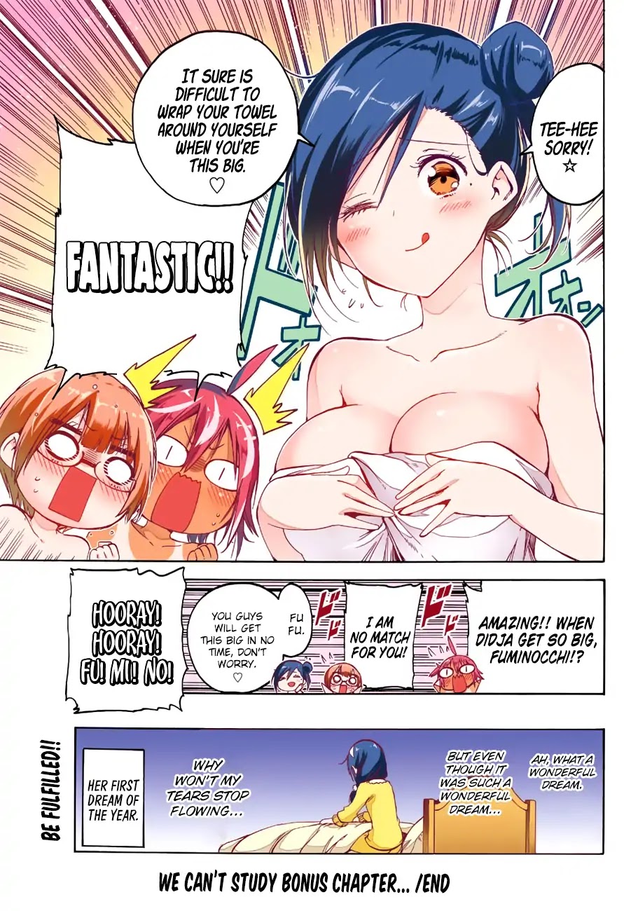 Bokutachi wa Benkyou ga Dekinai Chapter 93.1 page 3 - Chapter 93.1: Question 93.1: Jump GIGA Bonus Chapter