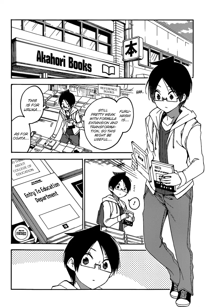 Bokutachi wa Benkyou ga Dekinai Chapter 93 page 3 - Chapter 93: The Predecessor Inappropriately Fosters an [X] She's Never Had Before