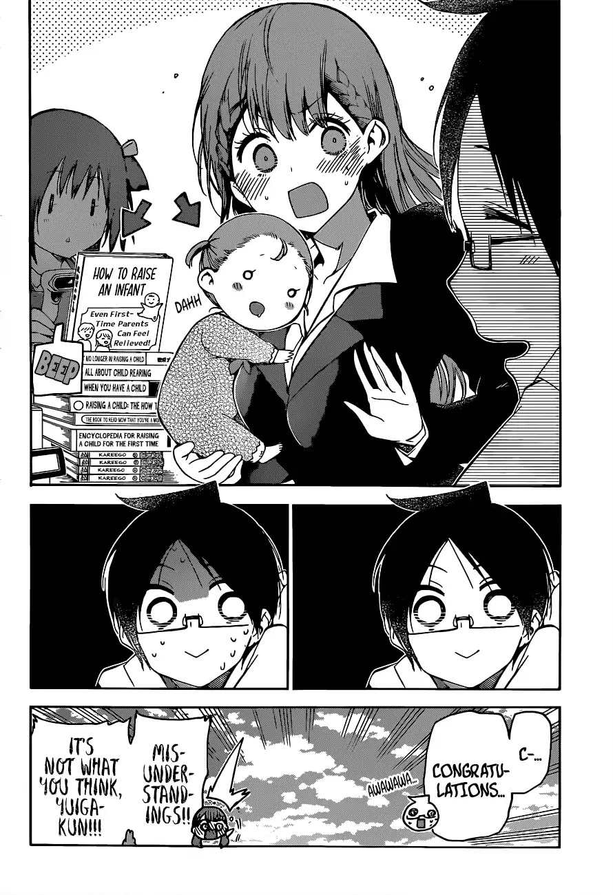 Bokutachi wa Benkyou ga Dekinai Chapter 93 page 5 - Chapter 93: The Predecessor Inappropriately Fosters an [X] She's Never Had Before