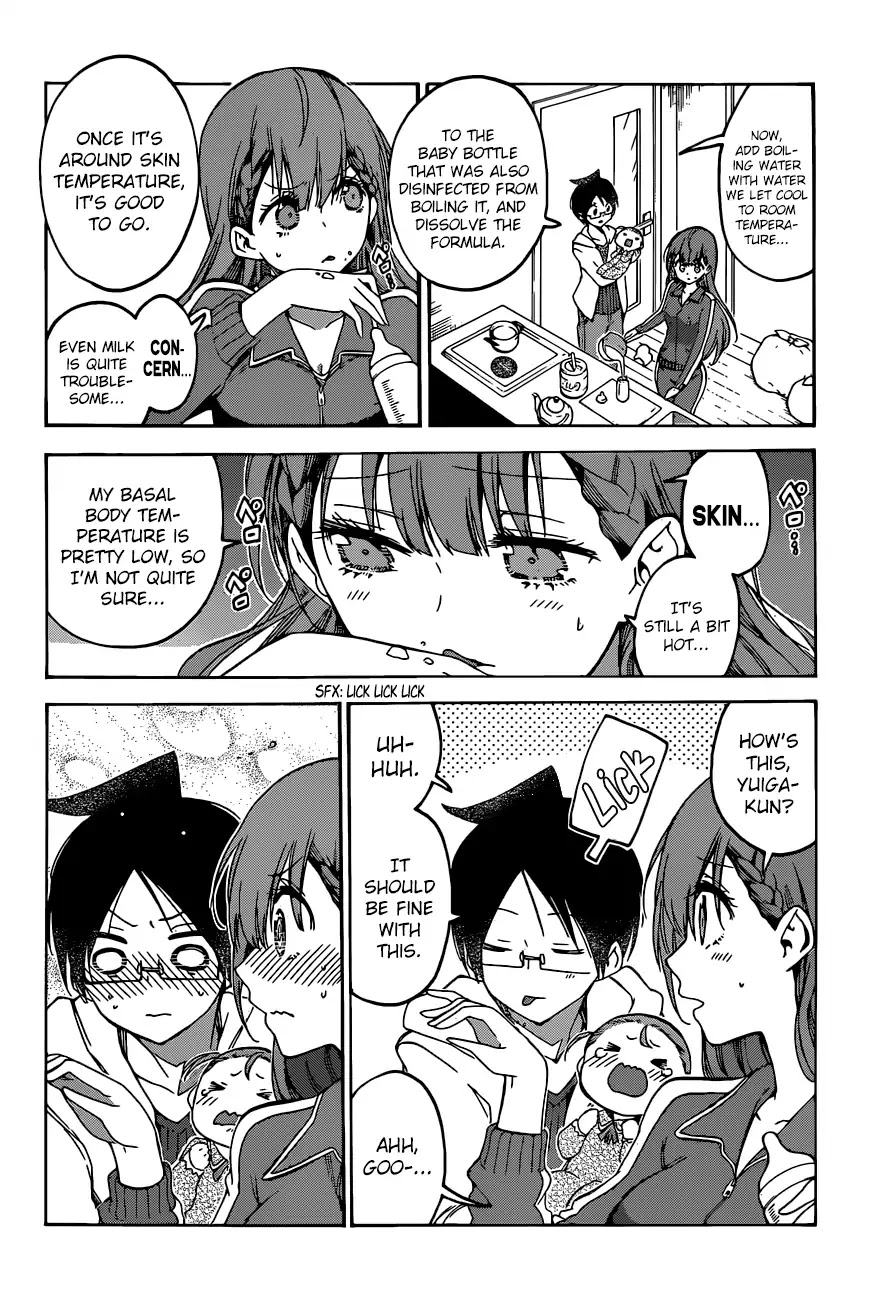 Bokutachi wa Benkyou ga Dekinai Chapter 93 page 9 - Chapter 93: The Predecessor Inappropriately Fosters an [X] She's Never Had Before