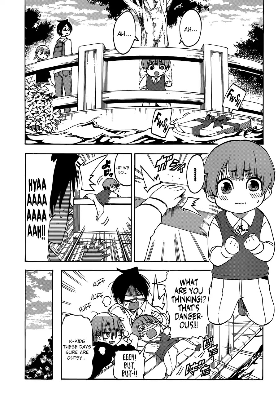 Bokutachi wa Benkyou ga Dekinai Chapter 94 page 14 - Chapter 94: Sometimes, The Predecessor Superimposes [X] Over That Endearing Appearance