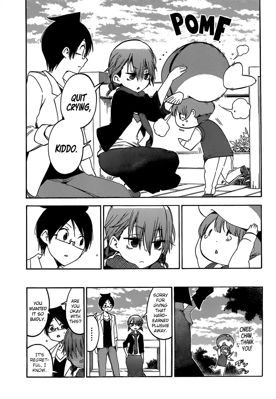 Bokutachi wa Benkyou ga Dekinai Chapter 94 page 16 - Chapter 94: Sometimes, The Predecessor Superimposes [X] Over That Endearing Appearance