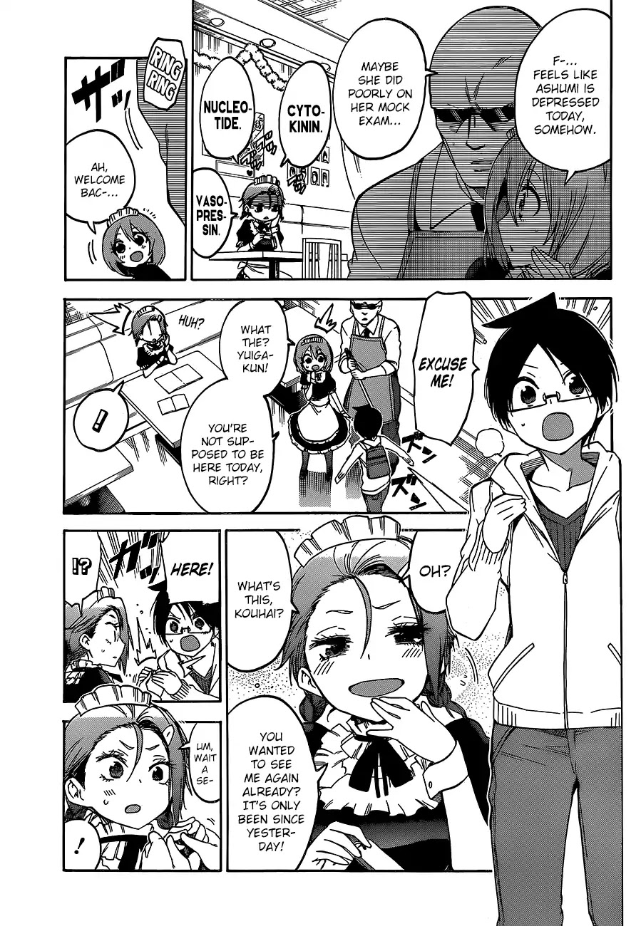 Bokutachi wa Benkyou ga Dekinai Chapter 94 page 18 - Chapter 94: Sometimes, The Predecessor Superimposes [X] Over That Endearing Appearance