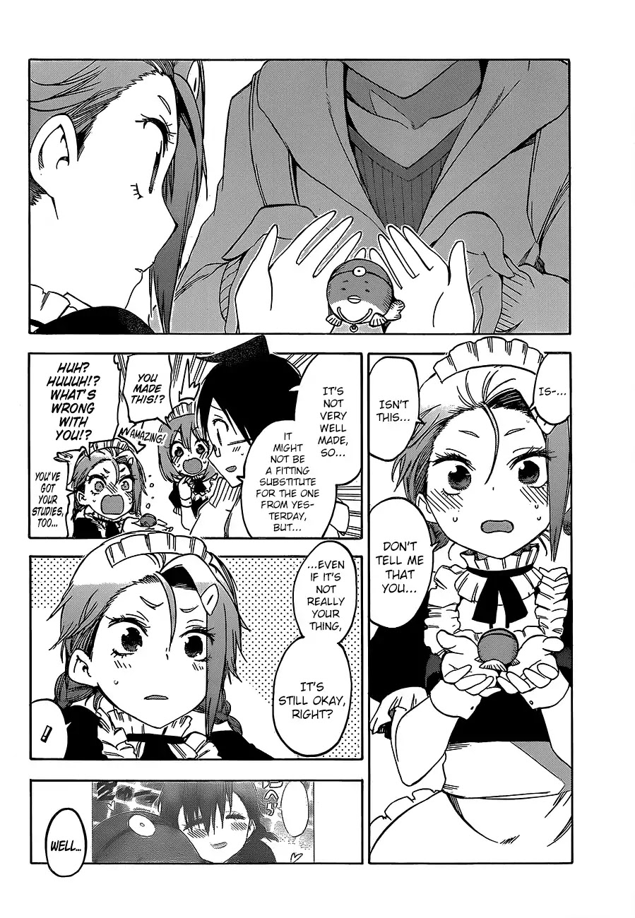 Bokutachi wa Benkyou ga Dekinai Chapter 94 page 19 - Chapter 94: Sometimes, The Predecessor Superimposes [X] Over That Endearing Appearance