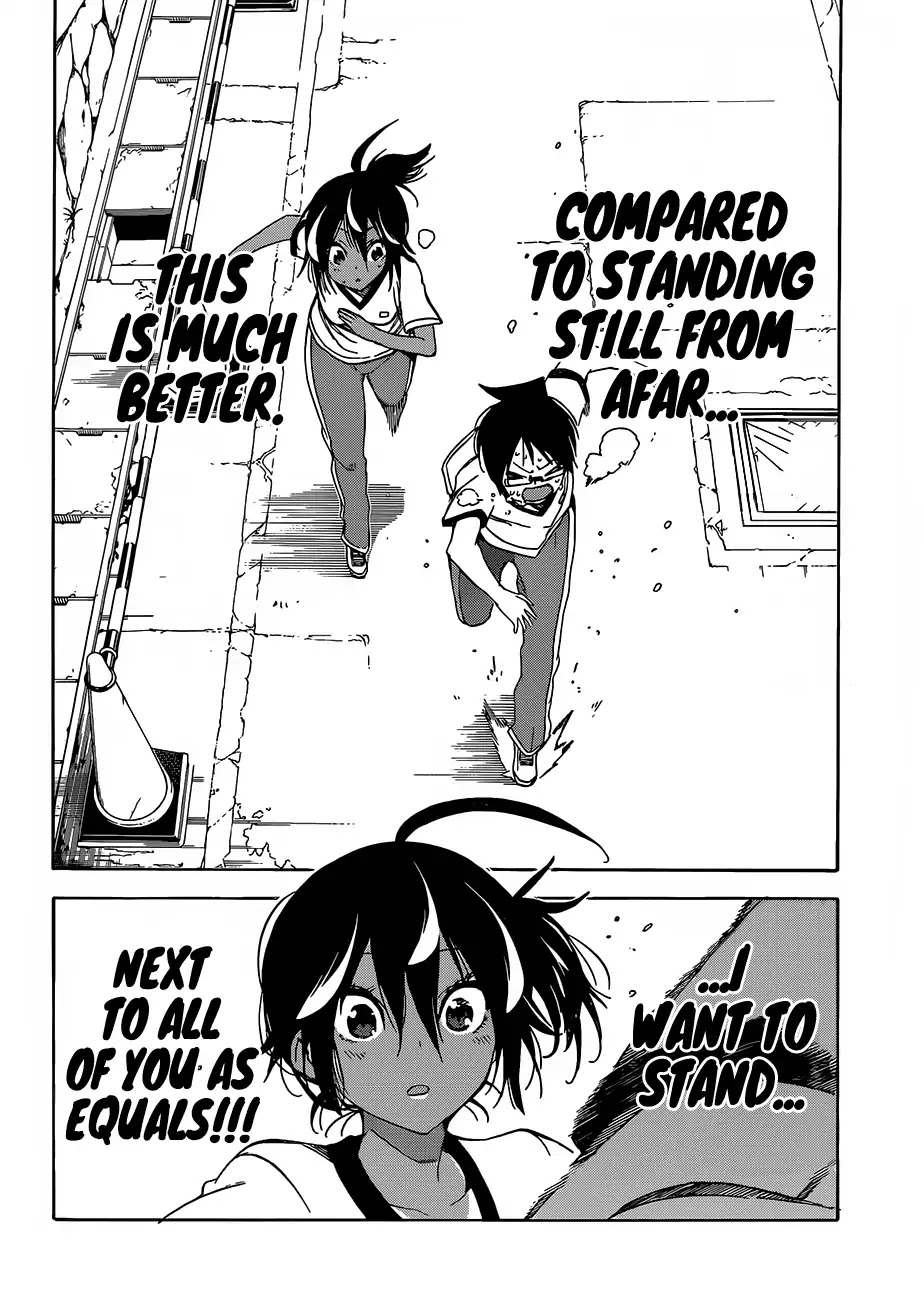 Bokutachi wa Benkyou ga Dekinai Chapter 95 page 18 - Chapter 95: Thus, With an Epiphany, He Runs Because of [X]