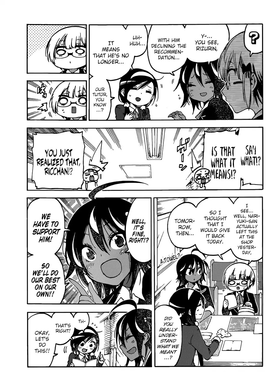 Bokutachi wa Benkyou ga Dekinai Chapter 97 page 10 - Chapter 97: In The Silence of His Absence, it Aptly Becomes [X] for The Genius