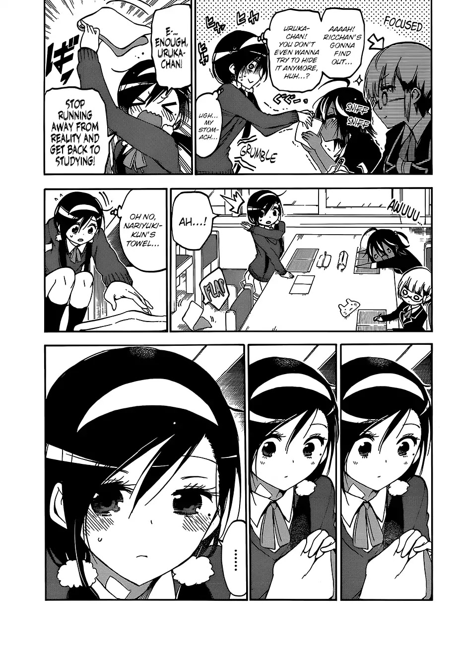 Bokutachi wa Benkyou ga Dekinai Chapter 97 page 14 - Chapter 97: In The Silence of His Absence, it Aptly Becomes [X] for The Genius