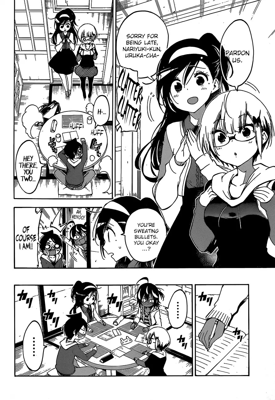 Bokutachi wa Benkyou ga Dekinai Chapter 98 page 13 - Chapter 98: Sometimes, That Book Would Tempt Them Toward an Intriguing