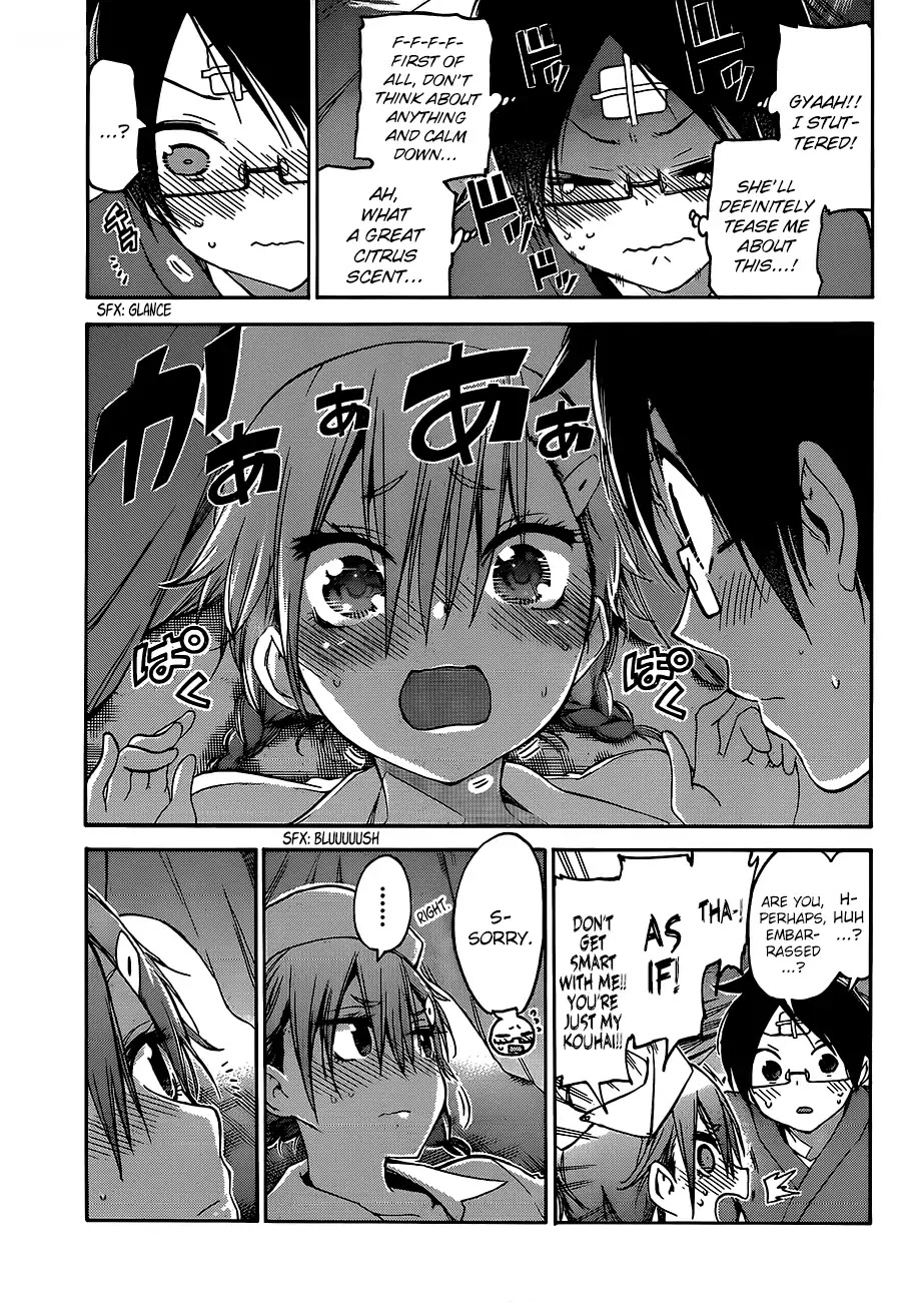 Bokutachi wa Benkyou ga Dekinai Chapter 99 page 14 - Chapter 99: And Yet, The Predecessor Follows the Appearance of [X], She Looks Towards Tomorrow