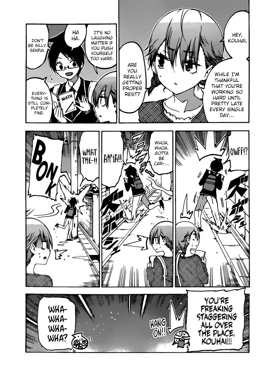 Bokutachi wa Benkyou ga Dekinai Chapter 99 page 4 - Chapter 99: And Yet, The Predecessor Follows the Appearance of [X], She Looks Towards Tomorrow