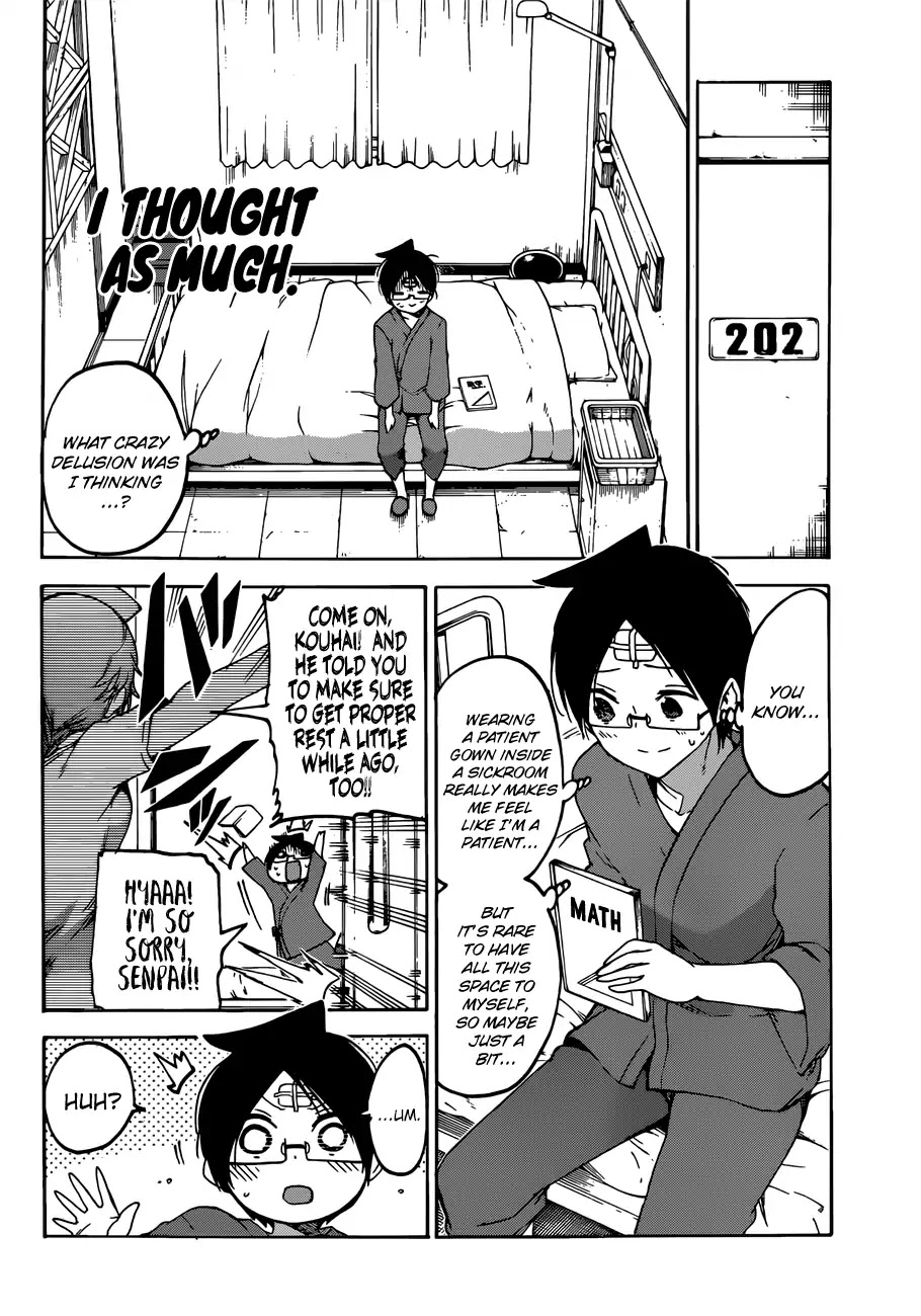 Bokutachi wa Benkyou ga Dekinai Chapter 99 page 7 - Chapter 99: And Yet, The Predecessor Follows the Appearance of [X], She Looks Towards Tomorrow