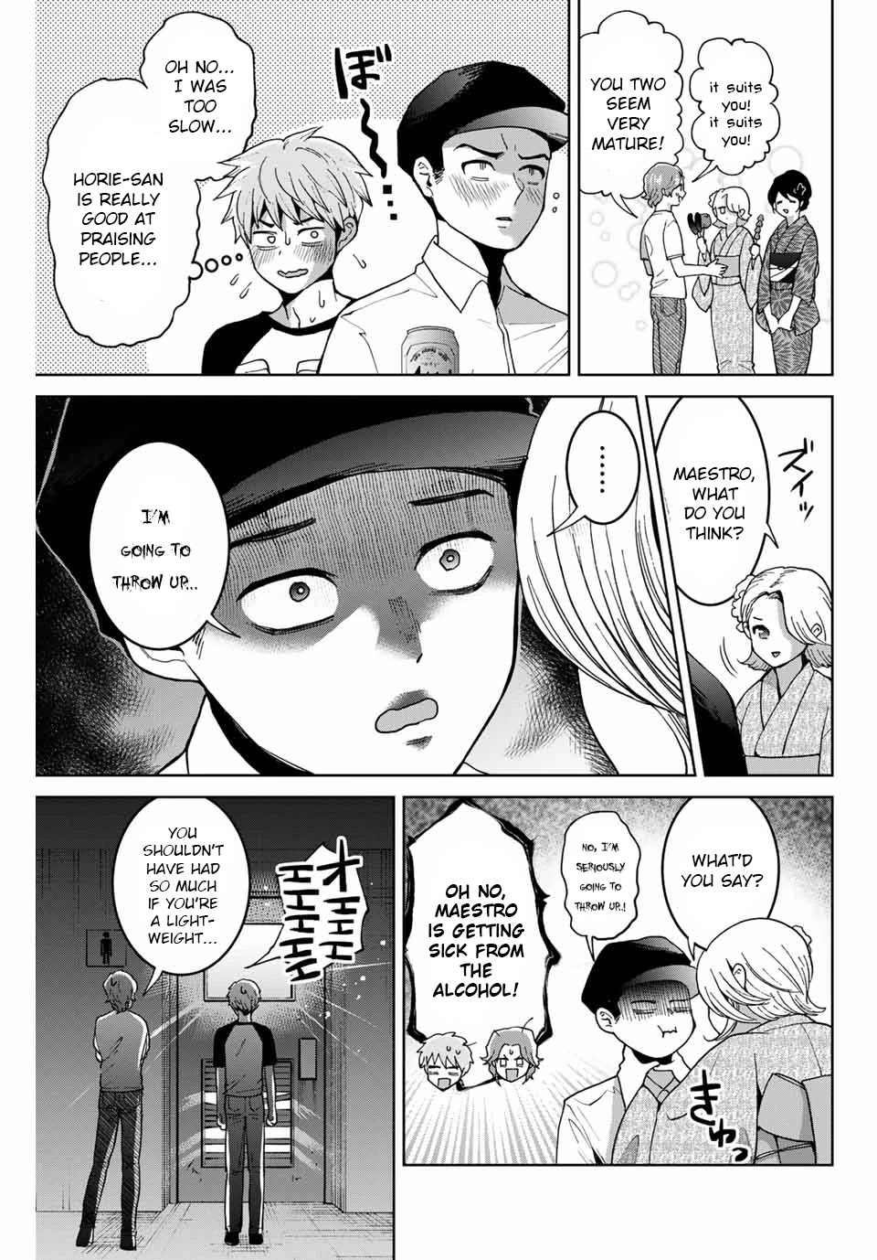 Bokutachi wa Hanshoku wo Yameta Chapter 22 page 13 - Chapter 22: Festival Eve