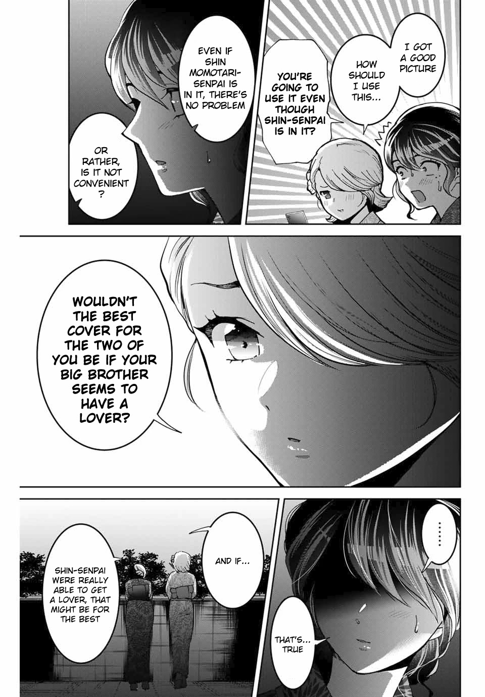 Bokutachi wa Hanshoku wo Yameta Chapter 23 page 13 - Chapter 23: A Hint