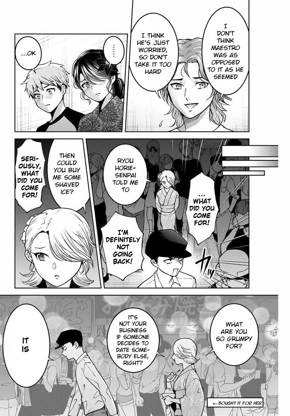 Bokutachi wa Hanshoku wo Yameta Chapter 24 page 12 - Chapter 24: Friends