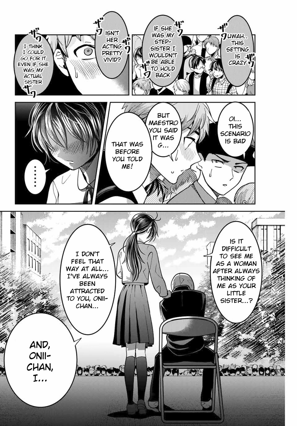 Bokutachi wa Hanshoku wo Yameta Chapter 26 page 12 - Chapter 26: The Beauty Pageant