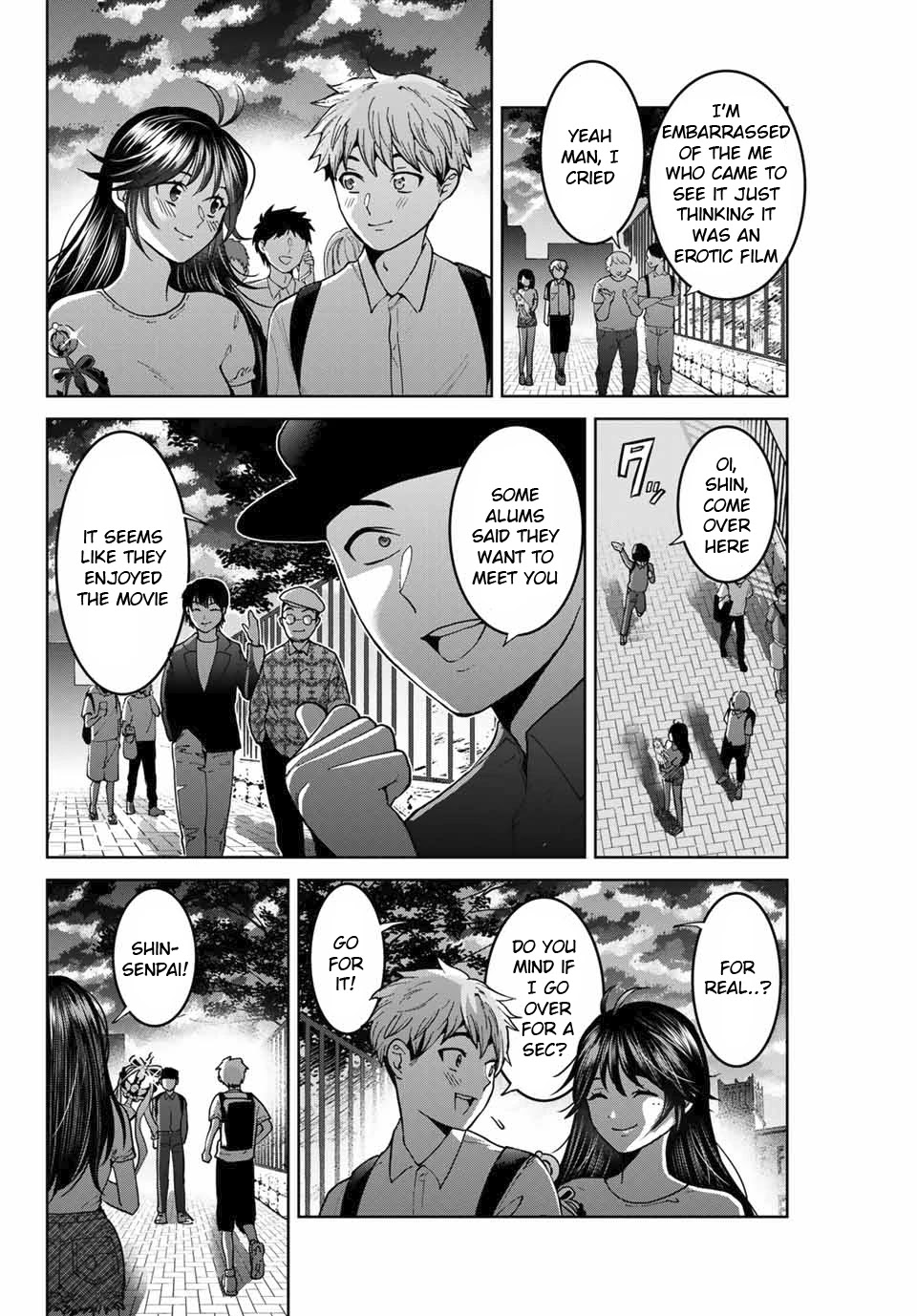 Bokutachi wa Hanshoku wo Yameta Chapter 27 page 16 - Chapter 27: The Premiere