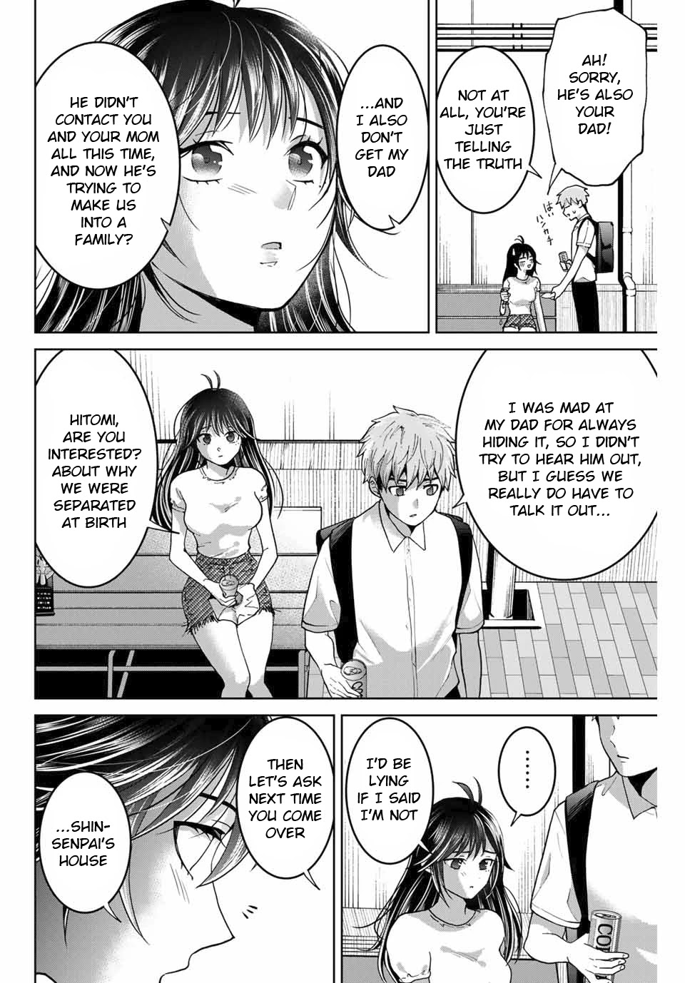 Bokutachi wa Hanshoku wo Yameta Chapter 28 page 14 - Chapter 28: Father