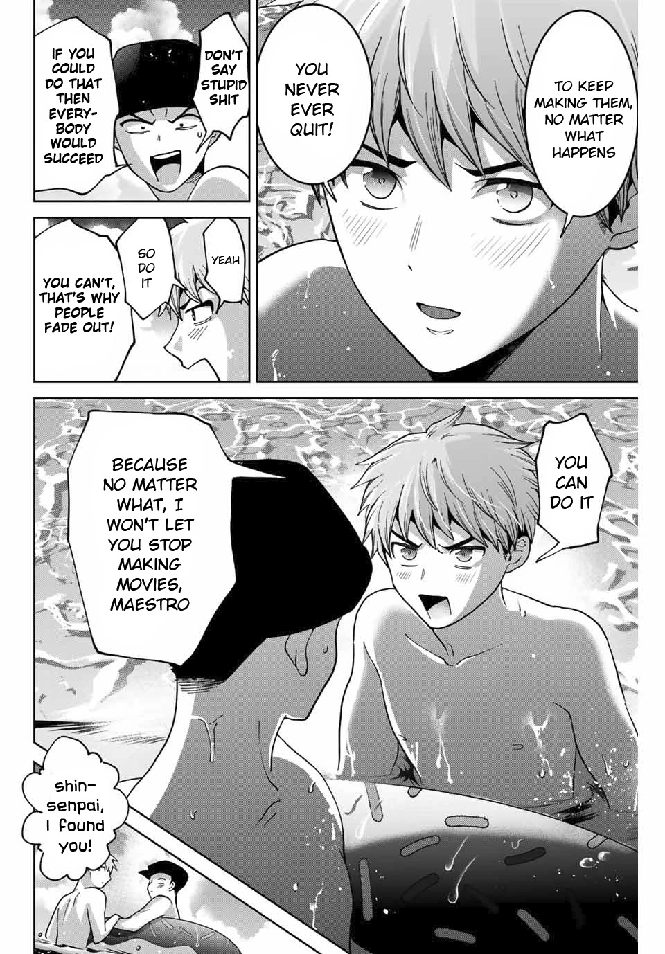 Bokutachi wa Hanshoku wo Yameta Chapter 29 page 16 - Chapter 29: The Pool