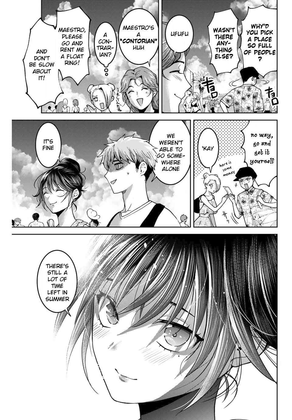 Bokutachi wa Hanshoku wo Yameta Chapter 29 page 7 - Chapter 29: The Pool