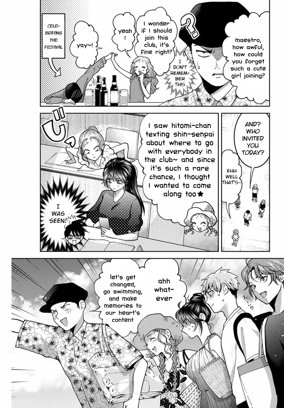 Bokutachi wa Hanshoku wo Yameta Chapter 29 page 9 - Chapter 29: The Pool