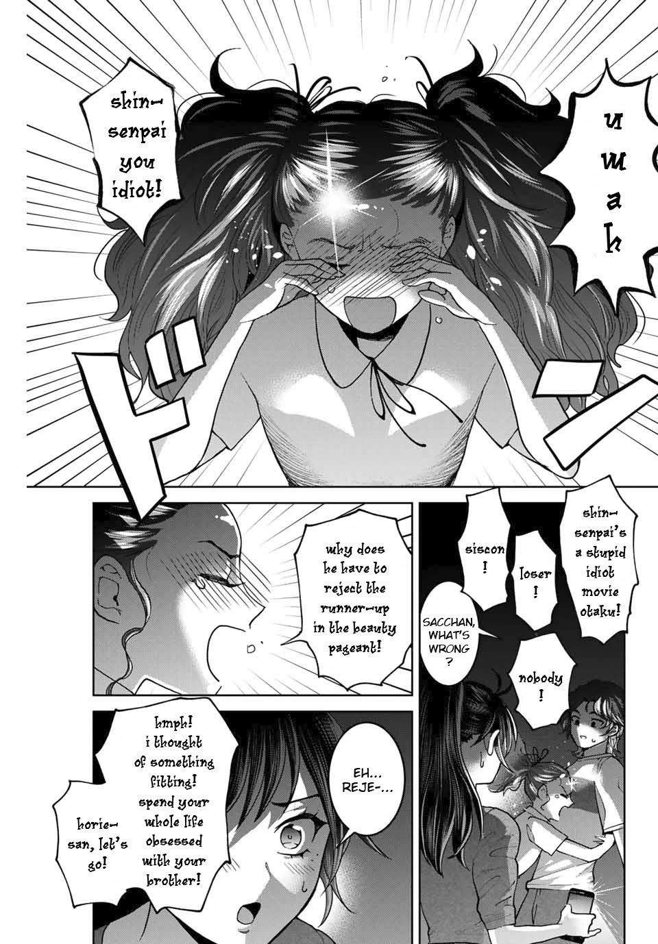 Bokutachi wa Hanshoku wo Yameta Chapter 30 page 11 - Chapter 30: The Dark Tunnel