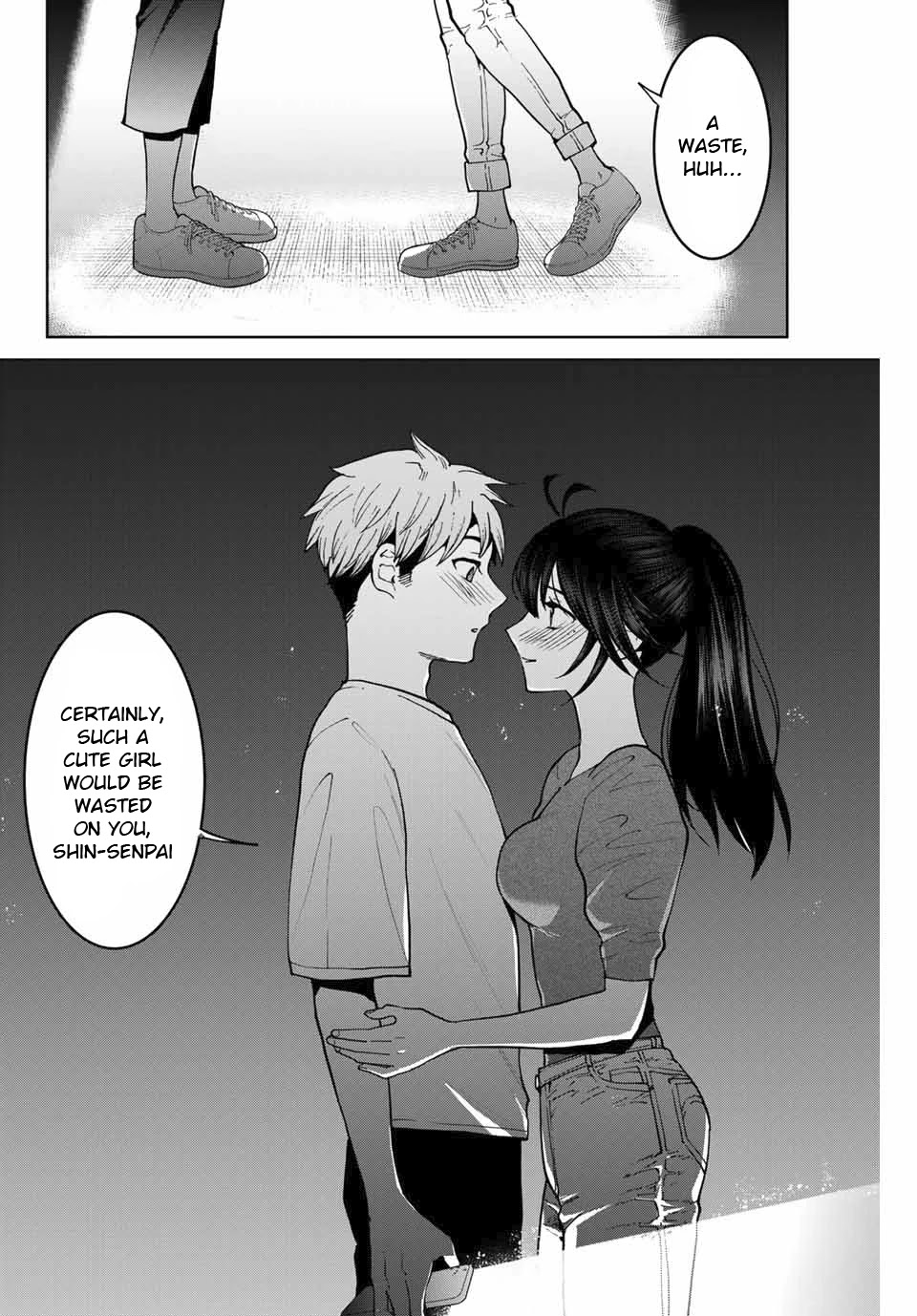 Bokutachi wa Hanshoku wo Yameta Chapter 30 page 14 - Chapter 30: The Dark Tunnel